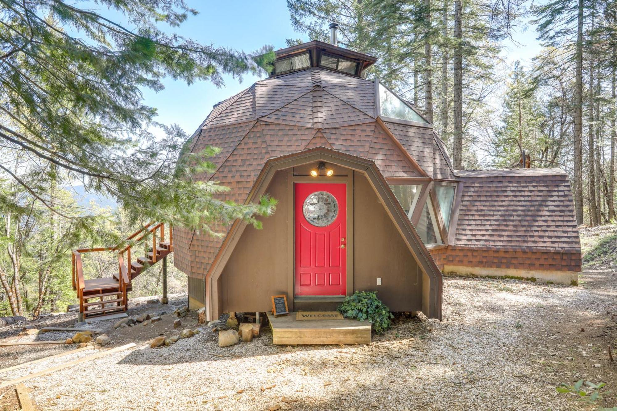 Off-Grid Nevada City Geodesic Dome House With Views! Εξωτερικό φωτογραφία