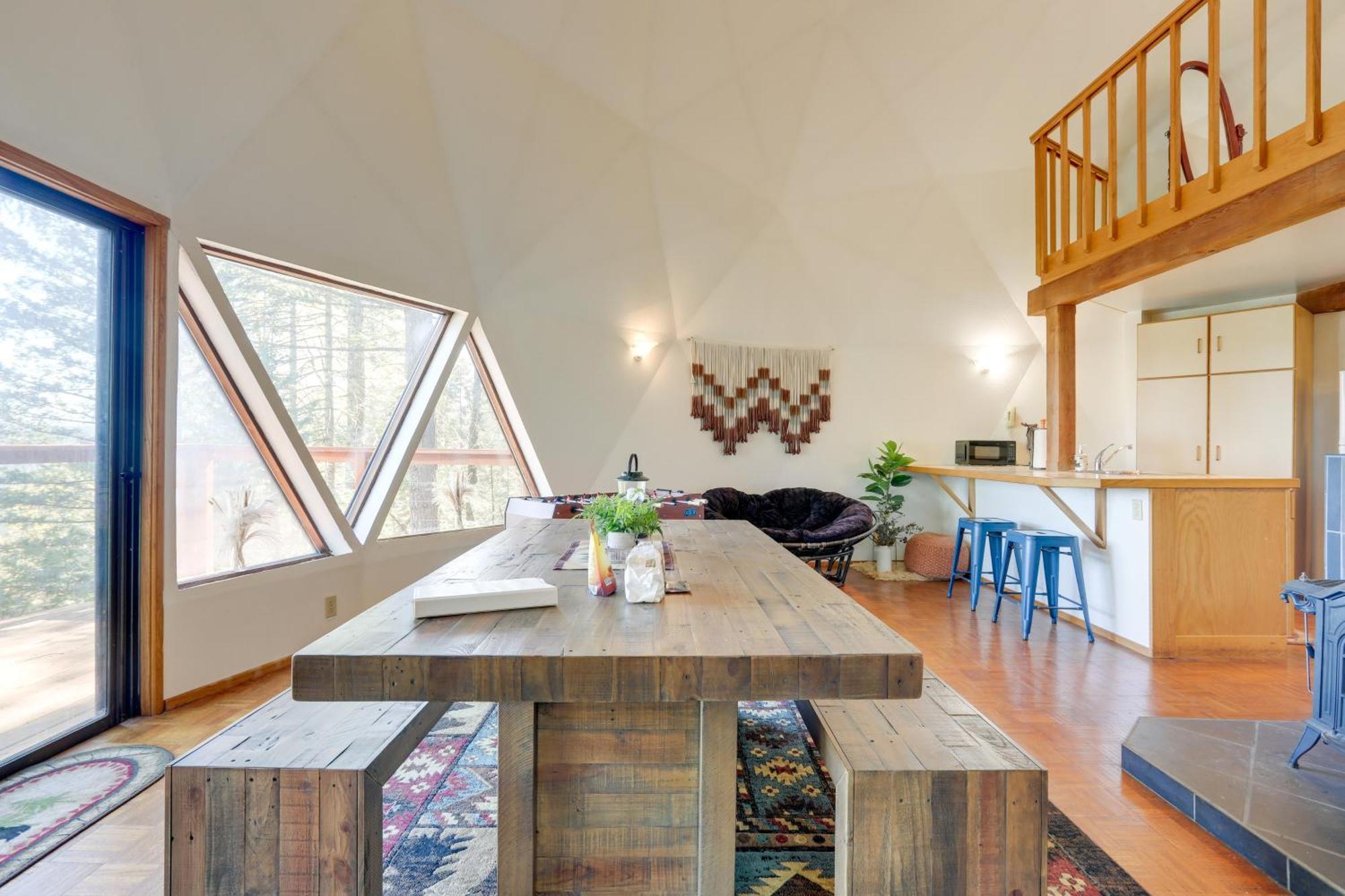 Off-Grid Nevada City Geodesic Dome House With Views! Εξωτερικό φωτογραφία