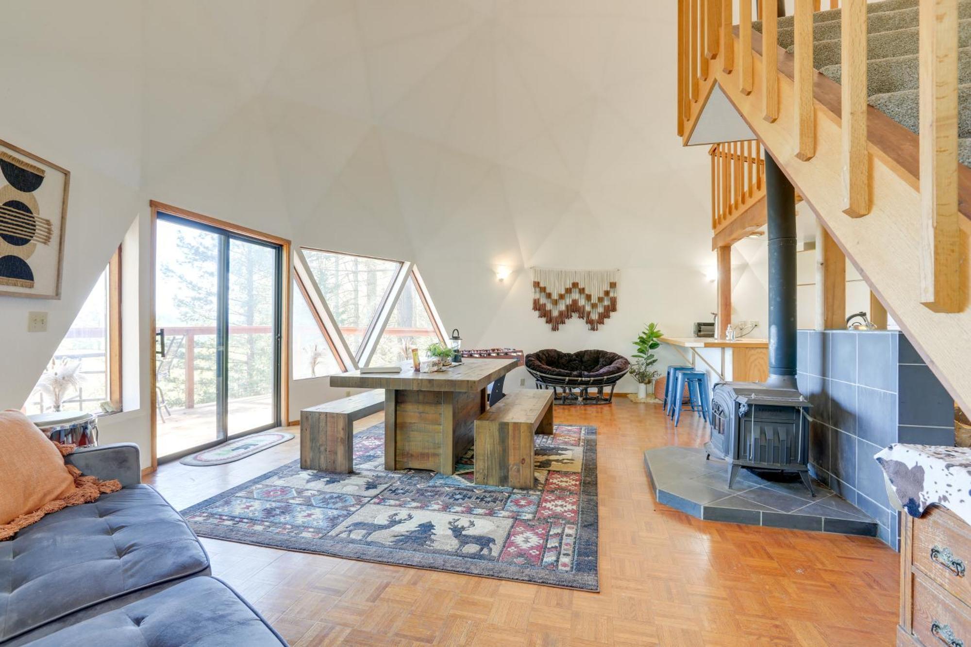 Off-Grid Nevada City Geodesic Dome House With Views! Εξωτερικό φωτογραφία