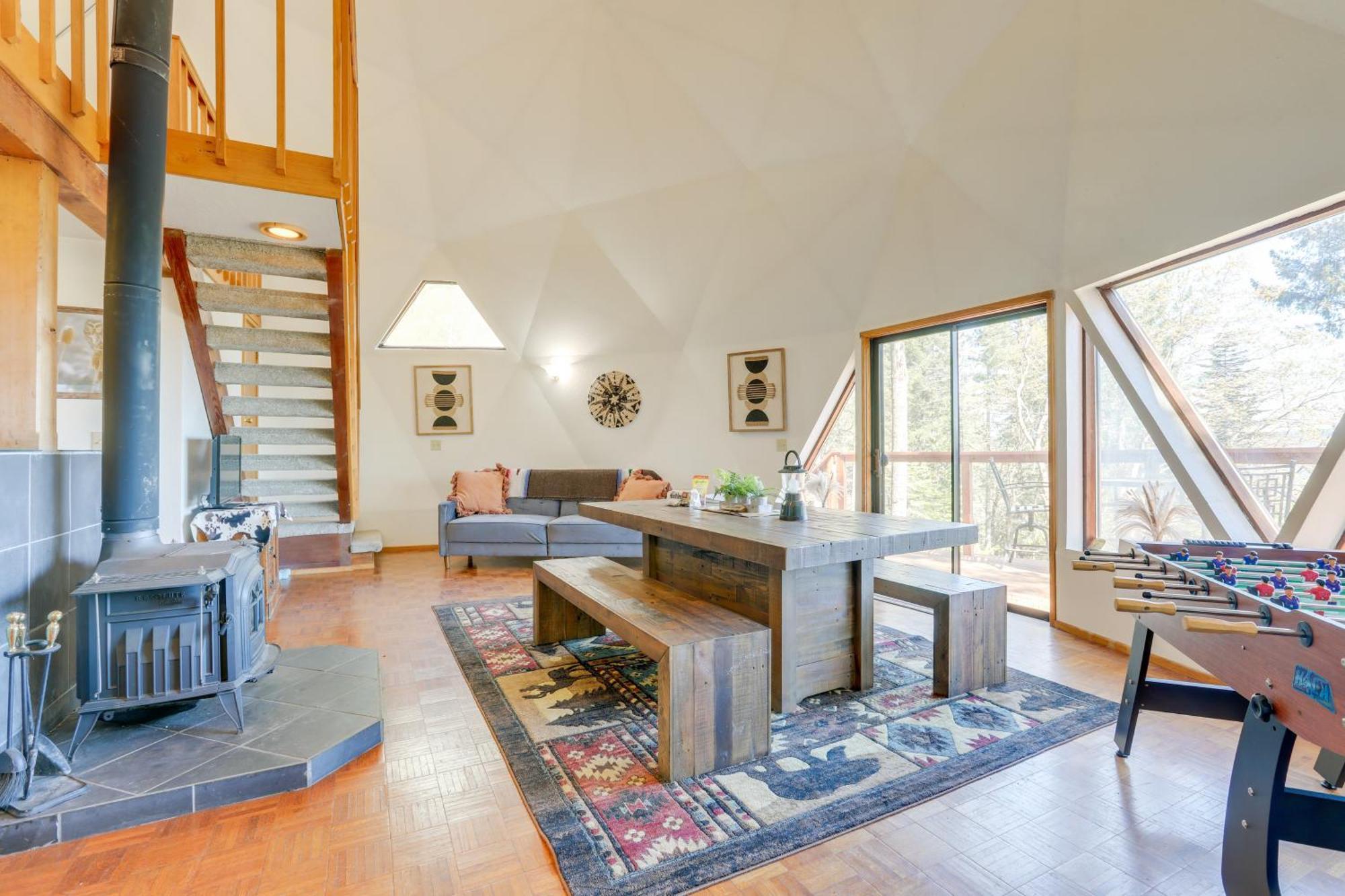 Off-Grid Nevada City Geodesic Dome House With Views! Εξωτερικό φωτογραφία